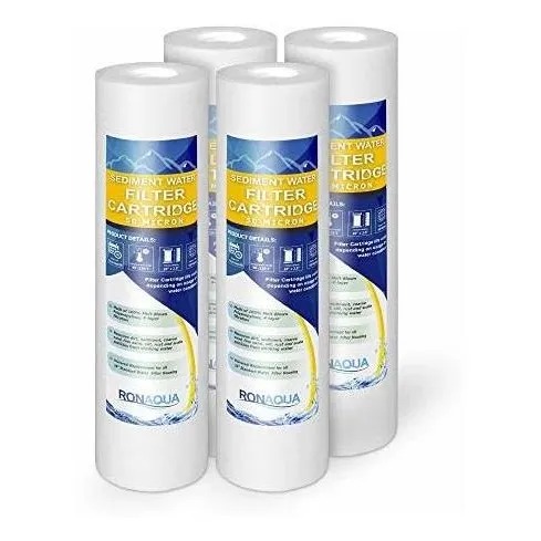 Cartucho De Filtro De Agua Sedimentada De 50 Micras, 50 M-4p