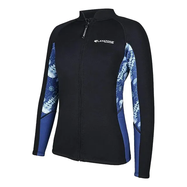 Chaqueta De Neopreno Dama  Marca Layactone Buceo Pesca Subma