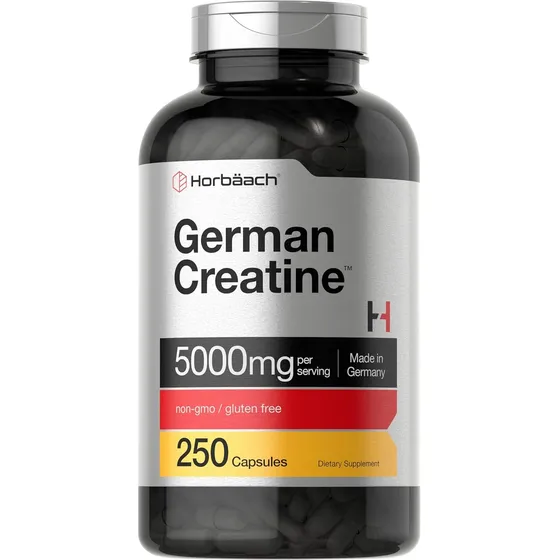 Suplemento Creatina 5000mg 250 Capsulas Horbaach