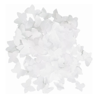 Confeti De Mariposa Blanco Mariposas De Papel Paq.500 Gramos Confeti De Mariposa Blanco Mariposas De Papel Paq.500 Gramos