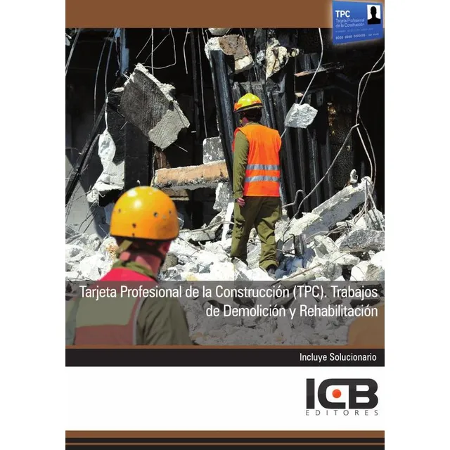 Tarjeta Profesional De La Construcción (tpc). Trabajos De...