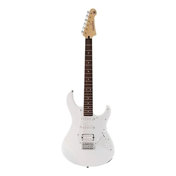 Guitarra eléctrica Yamaha PAC012/100 Series 012 de caoba 2023 white brillante con diapasón de palo de rosa