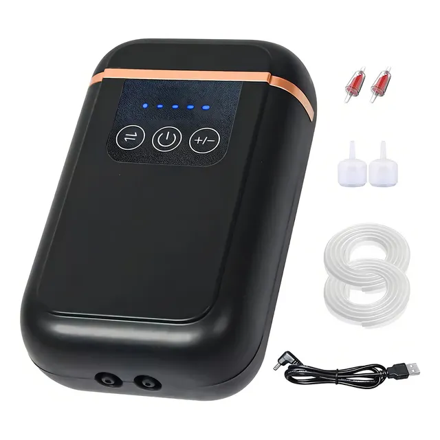 Aireador Pecera Acuario Bateria Recargable Usb Sobo A350