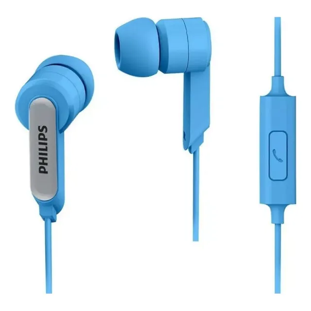 Auriculares Cableados 3,5 Mm Philips She1405 8,6mm - -sdshop
