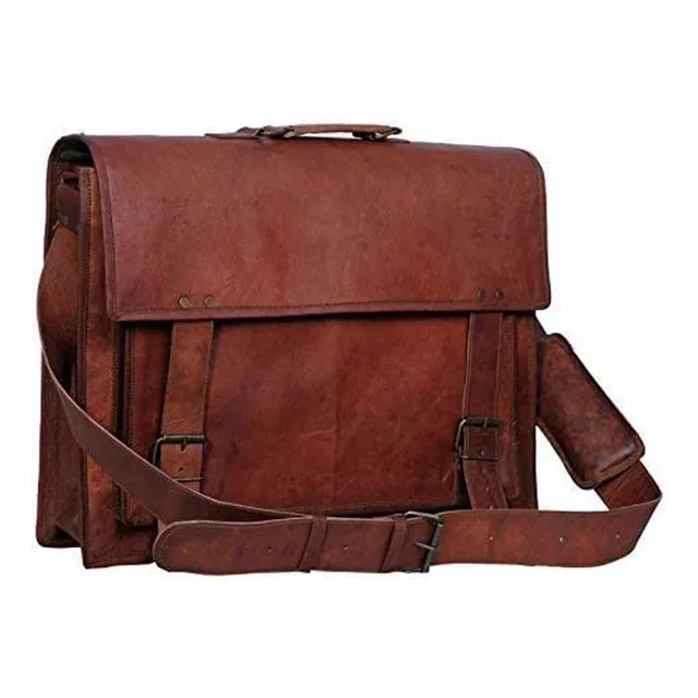 Maletín Komal S Passion Cuero Estilo Retro P/laptop 18 In