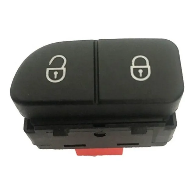 Tecla Cierre Centralizado P/ Vw Gol Trend Voyage Base Roja