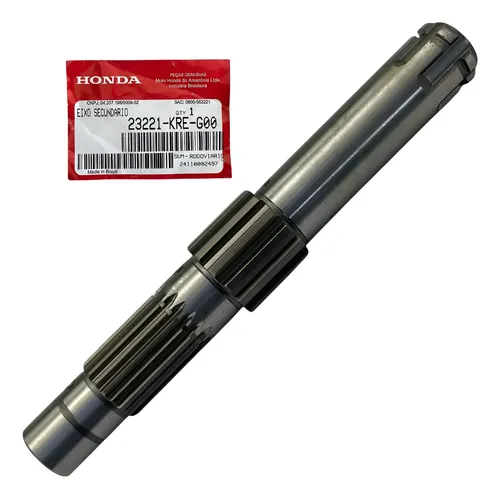 Eixo Primario Titan Fan 150 2009 Até 2014 Original Honda