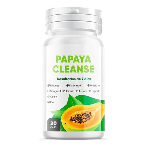 Suplemento Natural Papaya Cleanse