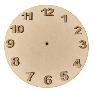 Reloj con manecillas para armar hotsell