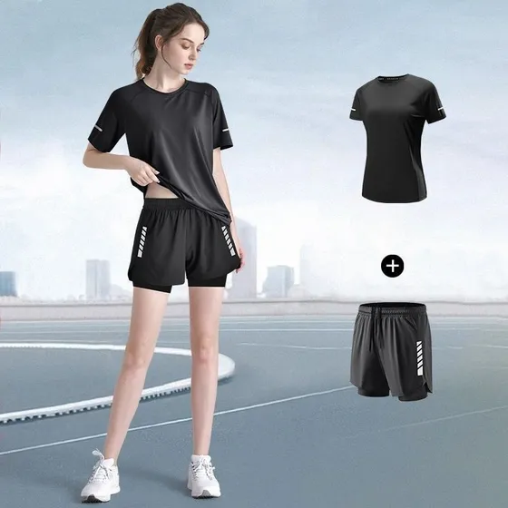 Conjunto Deportivo Mujer Secadorápido Gym Yoga Casual Cómodo