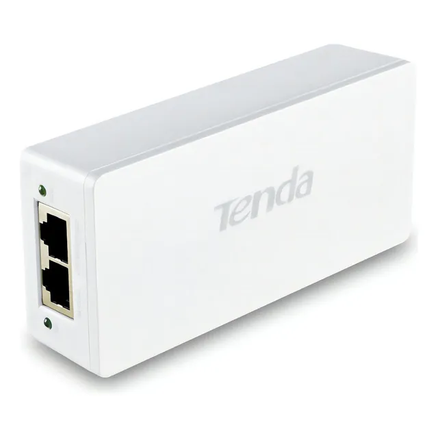 Power Inyector Gigabit Poe Tenda 100 Metros 30w Poe30g-at