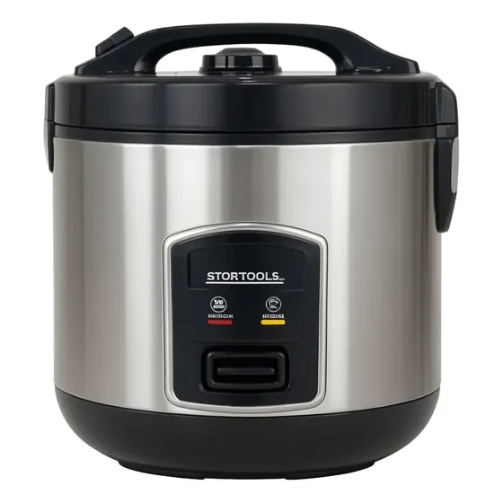 Panela Eletrica Inox Arroz 5 Xicaras 400w Bolo Legumes Carne