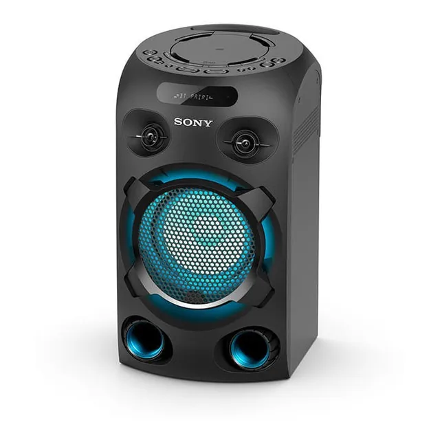 Equipo De Audio Sony Para Fiesta Con Bluetooth - Mhc-v02 Color Negro Potencia RMS 80 W 110V/220V