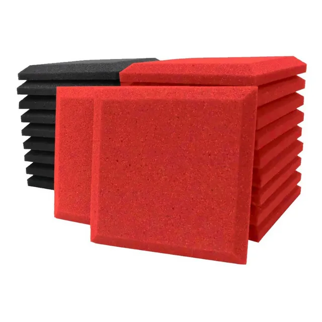 20 Paneles Espuma Acústica Para Tratamiento Flat-vm Pro Foam