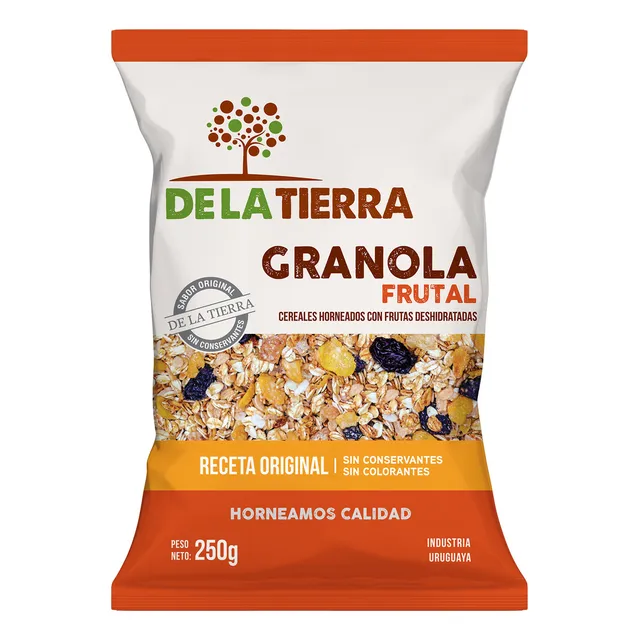 Granola Frutal De La Tierra 250 Grs