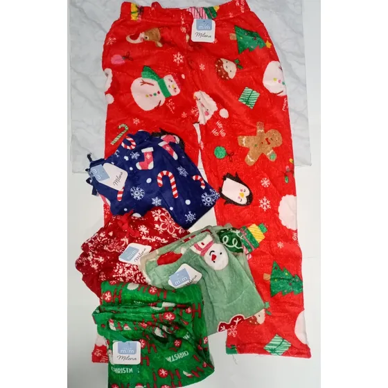Pantalon De Pijama Largo Pack 2 Mono Pijama Dama