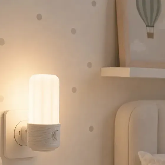 Mini abajur LED para quarto de bebê