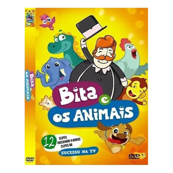 Dvd: Mundo Bita - Bita E  Os Animais (2014)