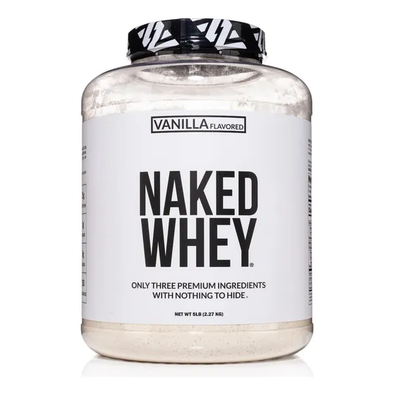 Naked Vanilla Whey Protein Powder - Proteína De Suero...