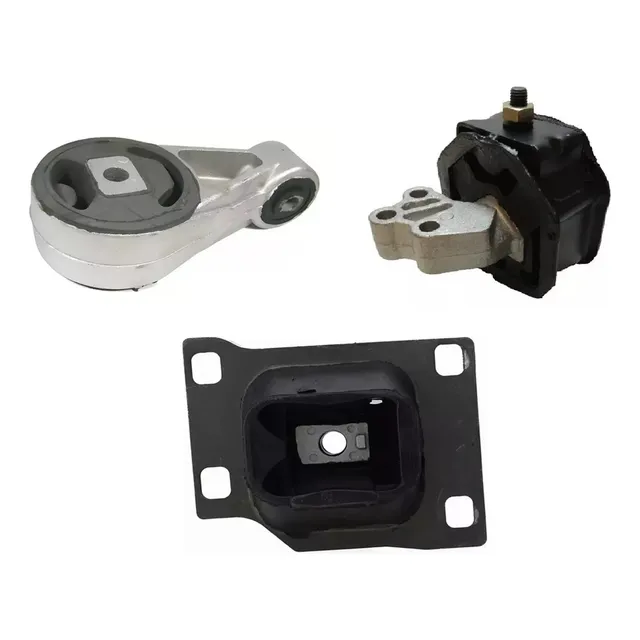 Kit 3 Soportes De Motor Ford Focus One Zetec Rocam 1.6