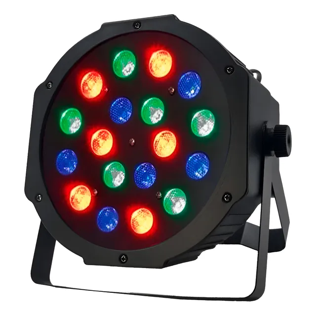 Proton Tacho Macrolite Miniwash 18 Led Rgb Dmx Iluminacion