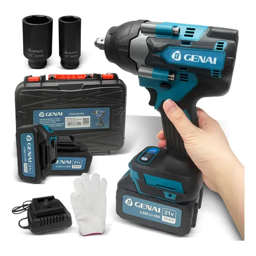 Chave De Impacto 2 Bateria 1/2 Brushless Xumtom | Parcelamento sem