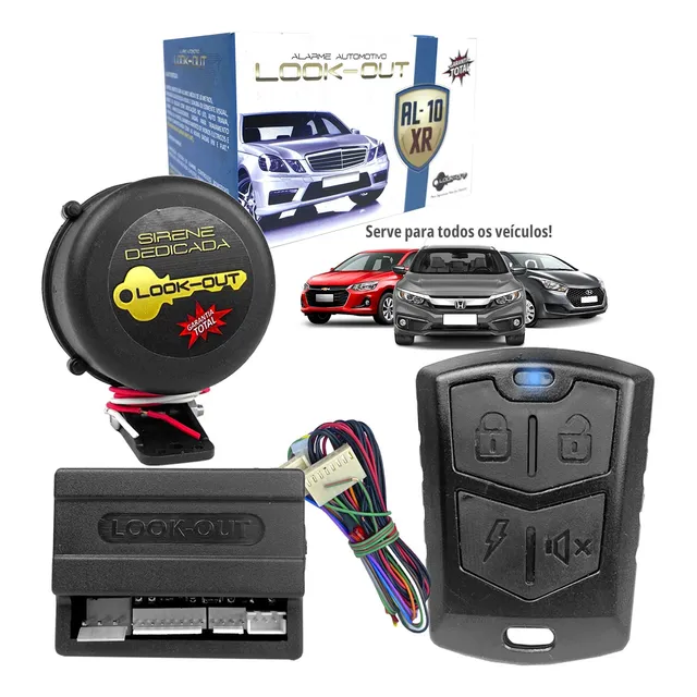 Alarme Automotivo Para Carro Tipo Positron E Taramps Al10