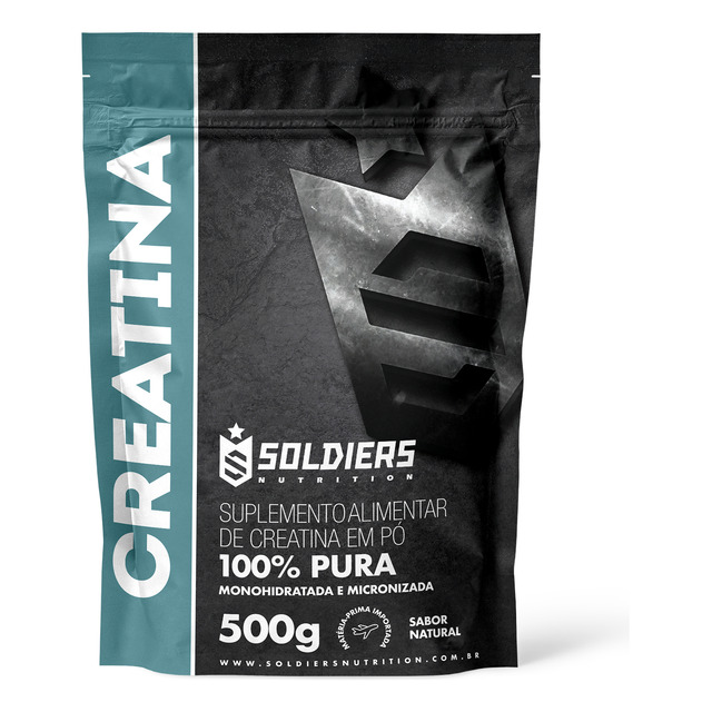 Creatina Monohidratada 500g - 100% Pura Importada Creatina Monohidratada 500g - 100% Pura Importada
