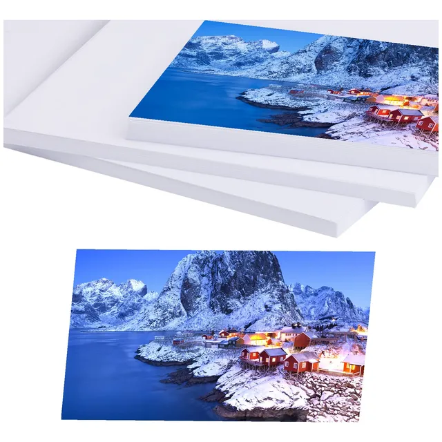 Lunarm 110 Hojas De Papel Fotografico, 3 Tamanos (4 X 6 PuLG