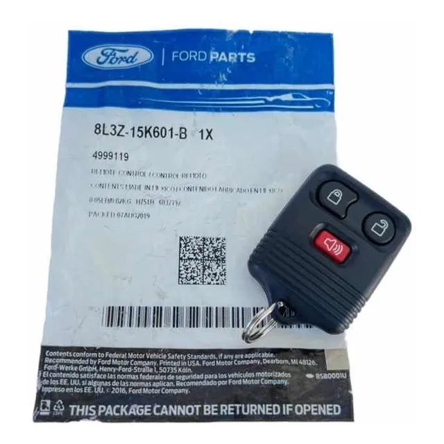 Control De Alarma Ford 3 Botones Fiesta 1.6 Ecosport Varios