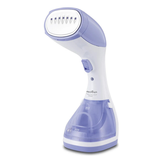 Passadeira A Vapor Portatil Branca E Violeta Britânia