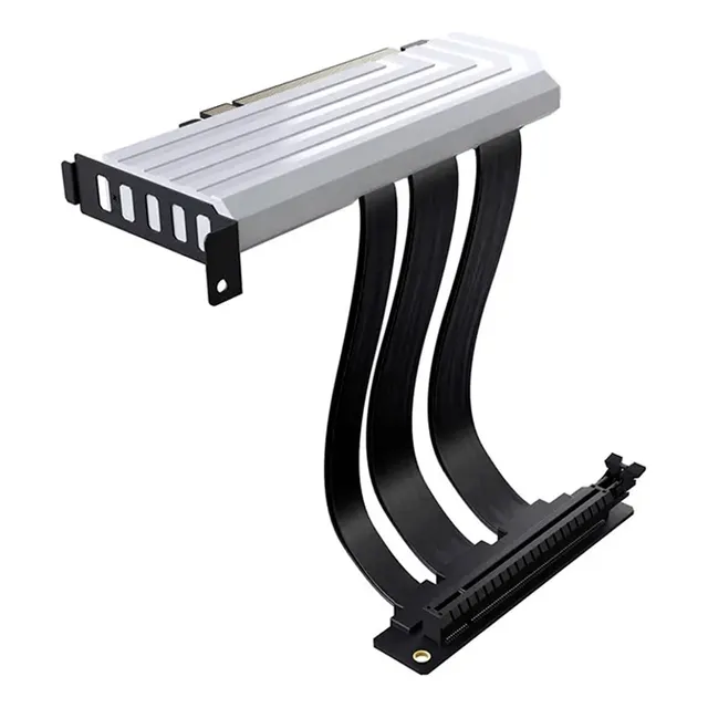 Cable Hyte Luxury Riser Pcie 40 4.0 Blanco