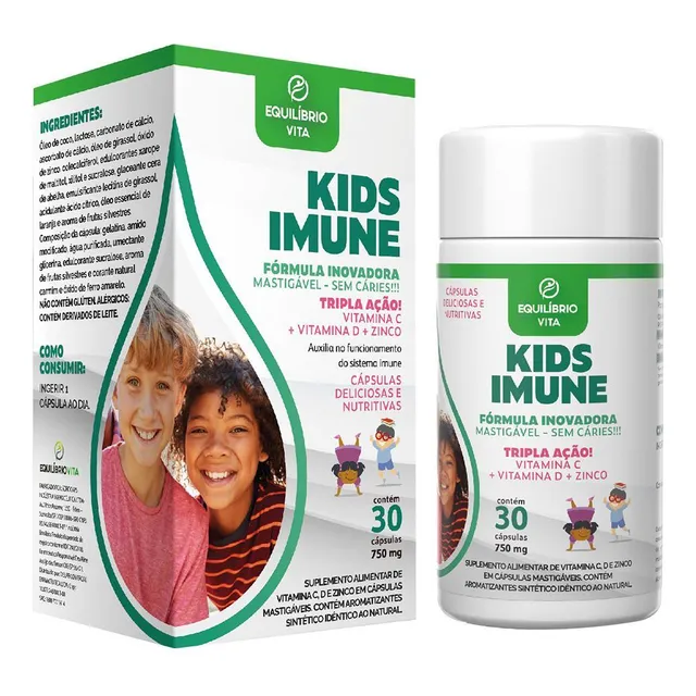 Kids Imune Mastigável 30caps