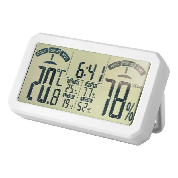 Medidor Digital De Humedad Y Temperatura Wadfow