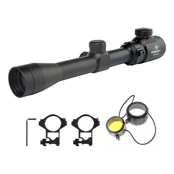 Mira Telescopica Wildstec 3-9x32 Reticula Iluminada Sniper