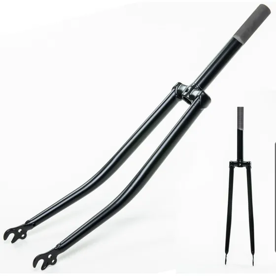 Garfo Rígido Standard Com Rosca Bike Caloi 10 Antiga Aro 27