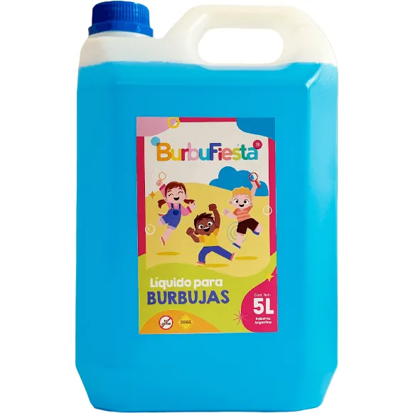 Liquido Para Burbujas (5 Litros) - Burbufiesta