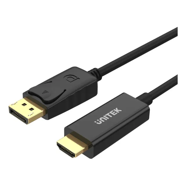 Cable Video Unitek De Displayport A Hdmi 1.8 M 1080p Full Hd