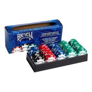 Bicycle Fichas De Póquer De Arcilla 8g, 100 Bicycle Fichas De Póquer De Arcilla 8g, 100