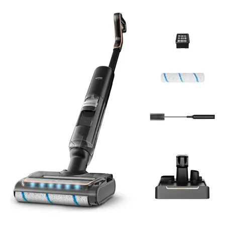 Limpadora De Pisos Sem Fio Arno X-clean 7 Lxc7 Preto 127v