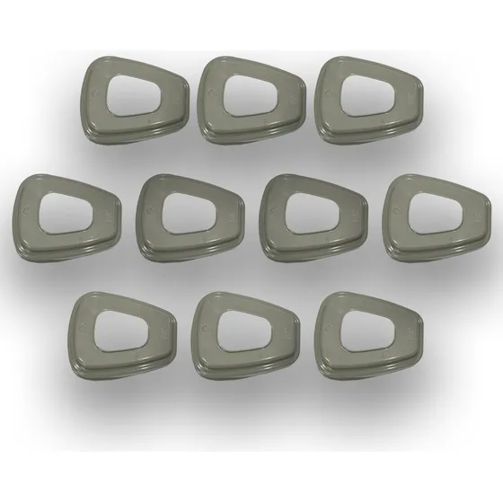 Kit 10 Retentor 501 Para Filtros De Respiradores Máscaras 3m