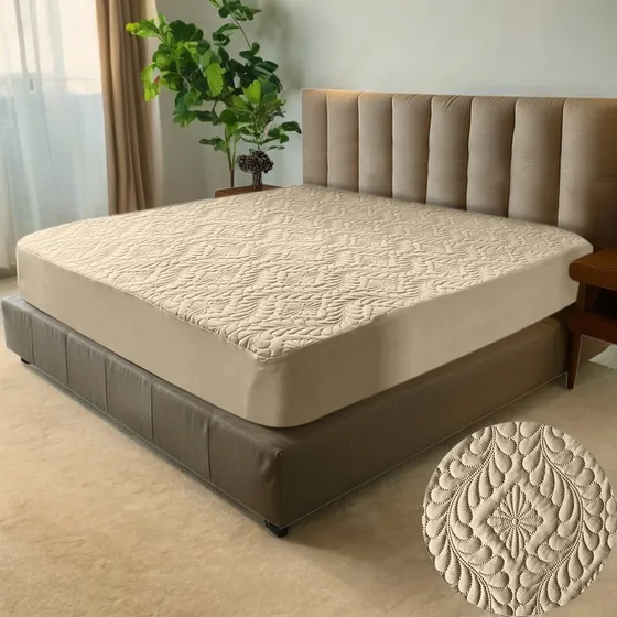 Capa Colchão Cama Box Casal Malha Matelado Protetor Elástico
