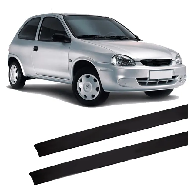 Par Borrachão Friso De Teto Corsa Hatch 2 Pts S/ Janela 2 Pç