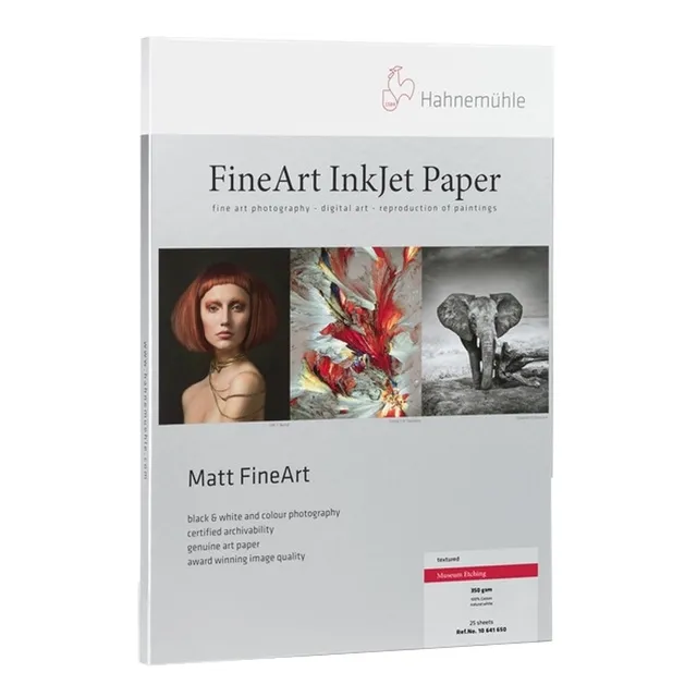 Papel Hahnemühle Museum Etching Caja Con 25 Hojas A3