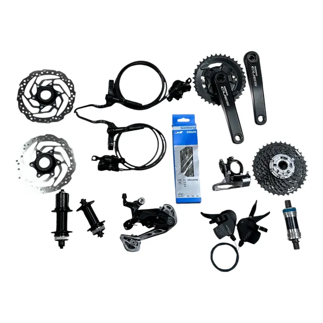 Grupo Bicicleta Shimano Cues 2x9 Biplato Hidráulico