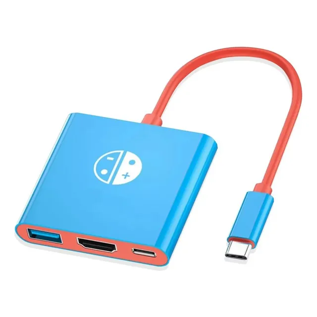 Base De Conexión Para Nintendo Switch Tv Hdmi Y Usb 3.0