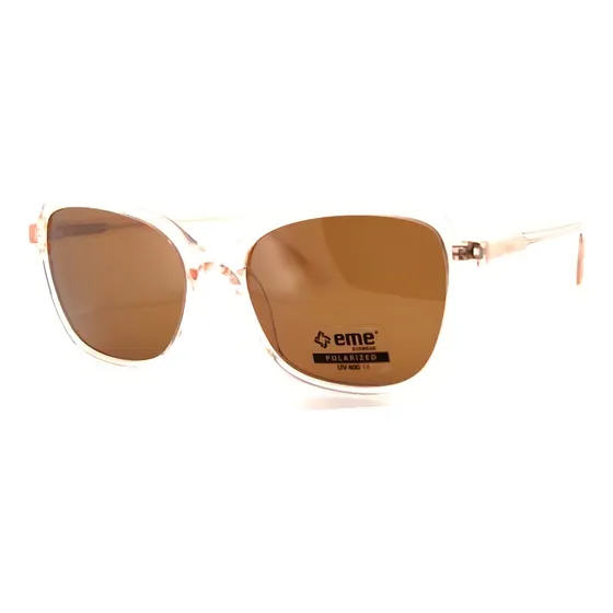 Lentes De Sol Eme - 7631 Diseño Marron C1
