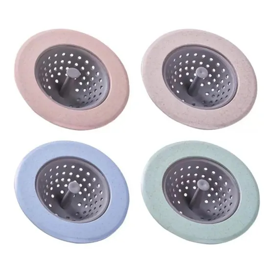 Filtro Bacha Pileta Rejilla Silicona Tapon Universal Cocina