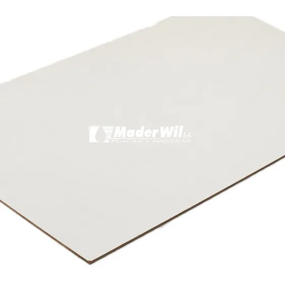 Placa Chapadur Plus Blanco 3mm 1,22 X 2,745 - Maderwil