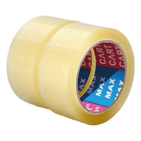 Cinta De Embalaje Pack 2 Unidades Color Transparente Pack 2 Cintas Cart Paper